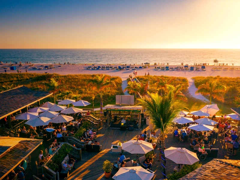 Beach Aerial View