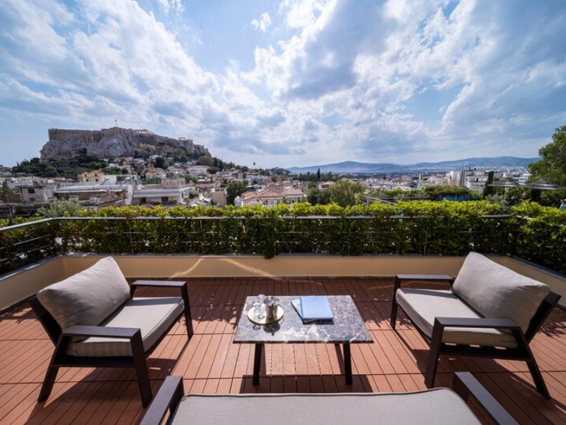 suite acropolis view and baclony