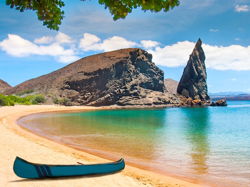 Bartolome Island Pinnacle Rock Galapagos