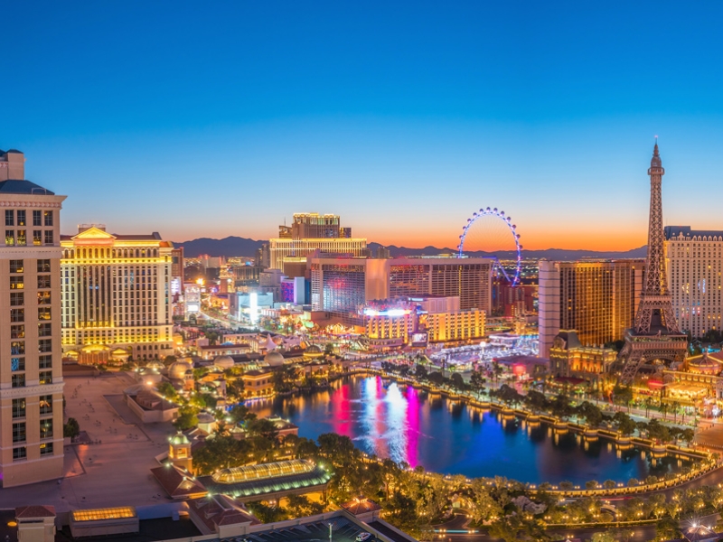 Paysage urbain de Las Vegas