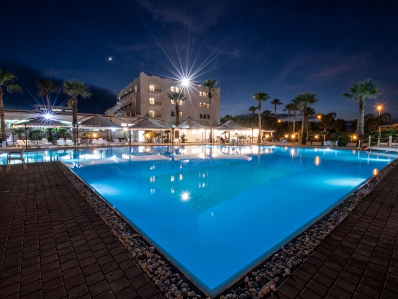Pool at Night