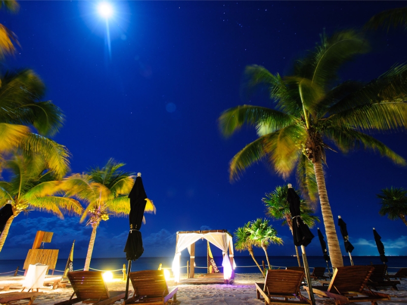 Beach at Night
