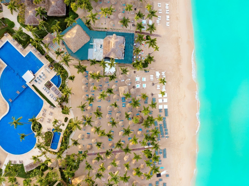 Aerial Beach View