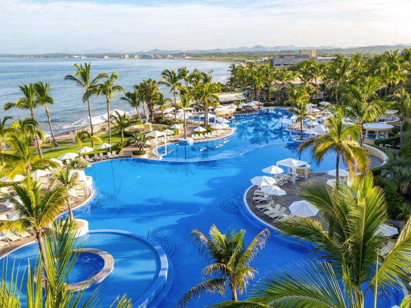 Pool Aerial View