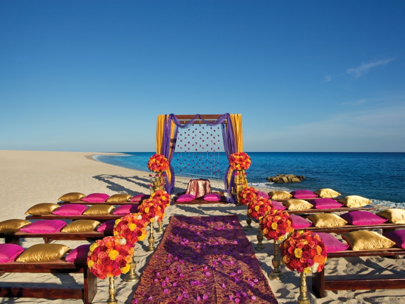 Beach Wedding Set Up