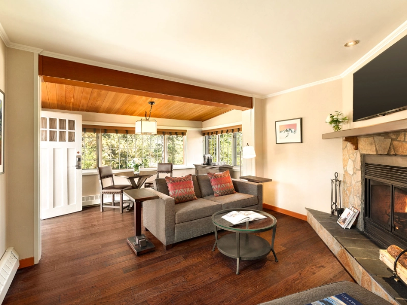 Athabasca Cabin Living Space