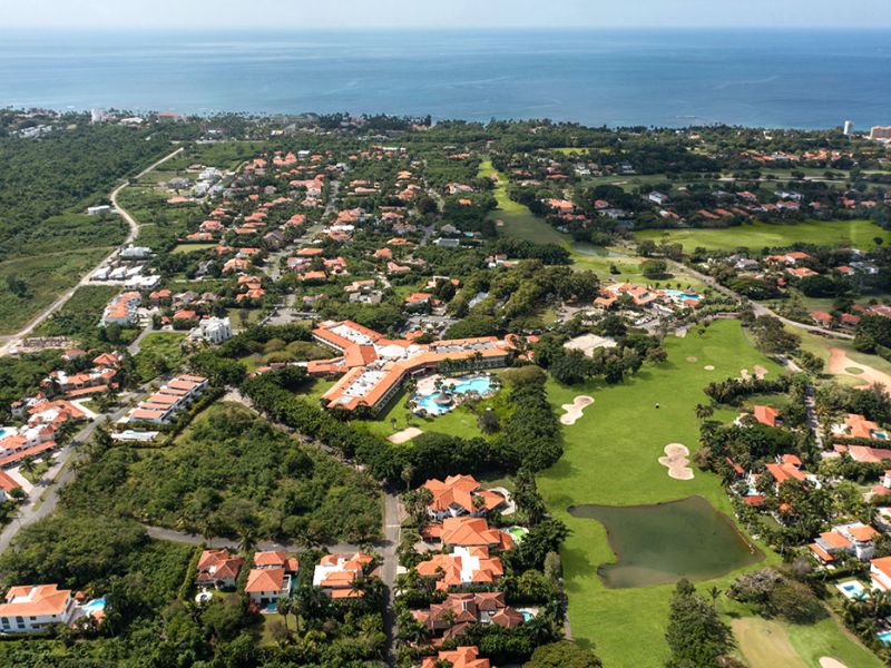 Aerial Hotel View