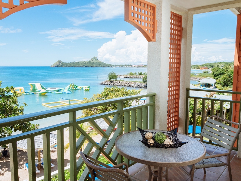 Beach Front Room Balcony