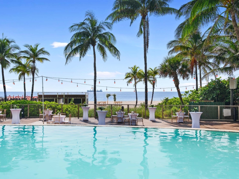 Infinity Pool and Beach View