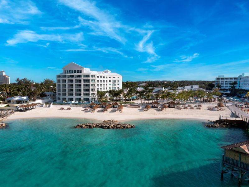 Sandals Royal Bahamian East Bay Building Aerial