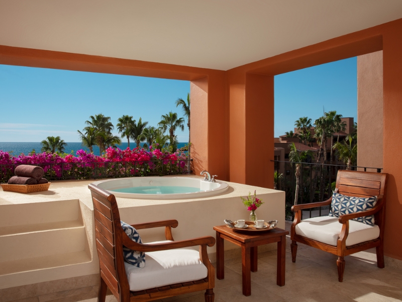 Deluxe Ocean View Room with Hot Tub Terrace