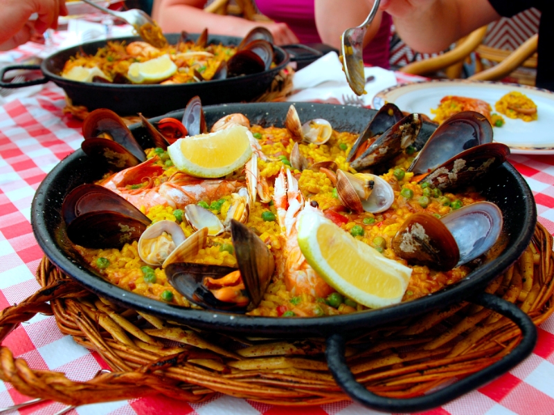 Seafood Paella