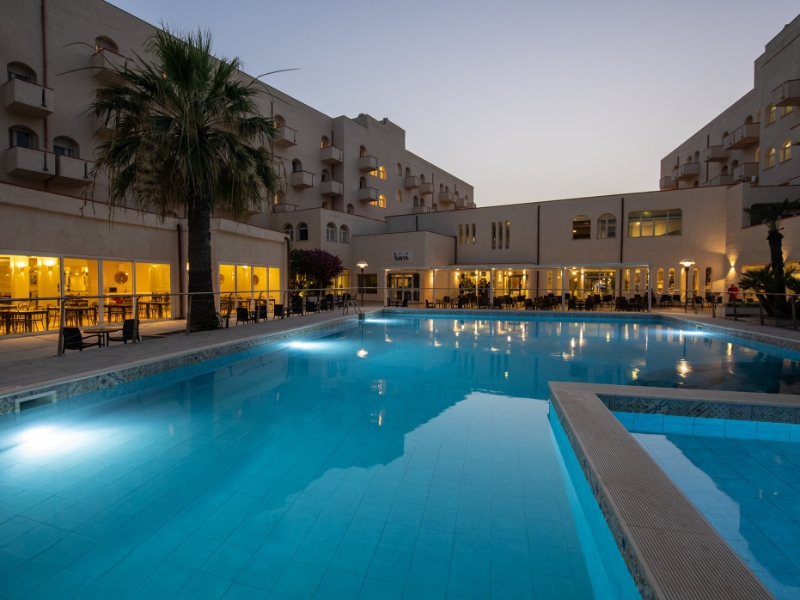 Pool at Night