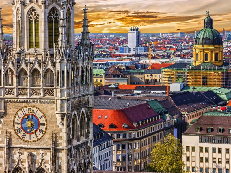 Munich Marienplatz Town Hall