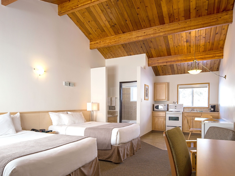 Standard Room 2Doubles Kitchen