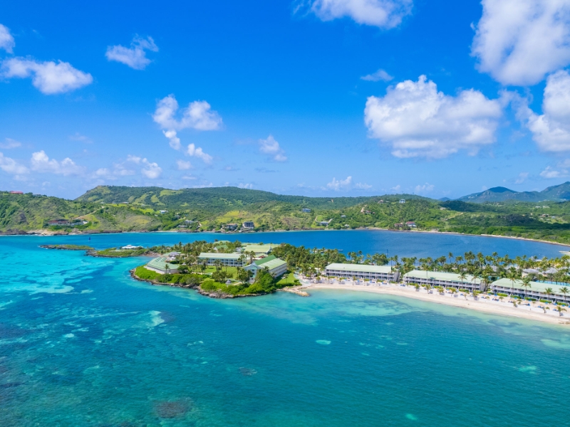 St James Club Antigua Aerial