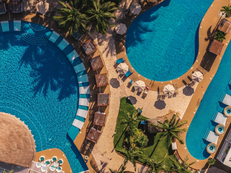Pool Top View