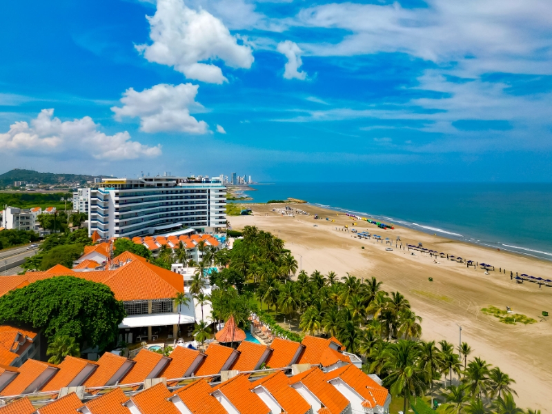 Beach Aerial view