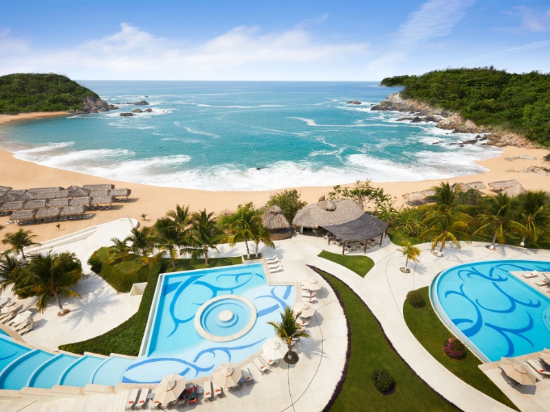 Aerial View Pools