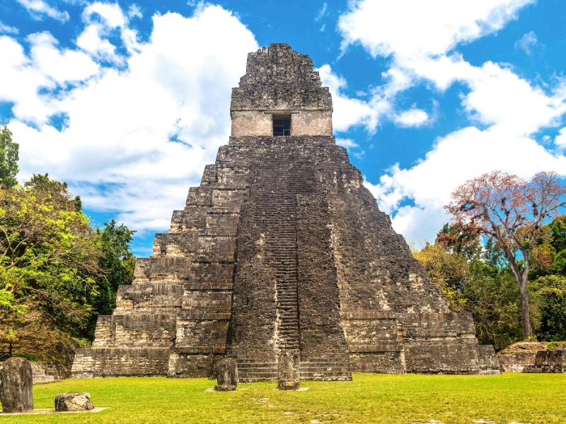 Temple of Grand Jaguar Pyramid Tikal