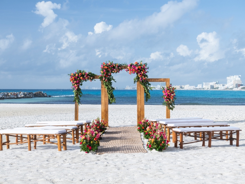 Weddings Sahara Beach Ceremony