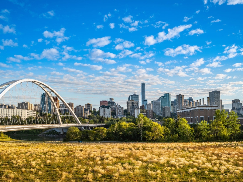 Waterdale Bridge Edmonton Alberta