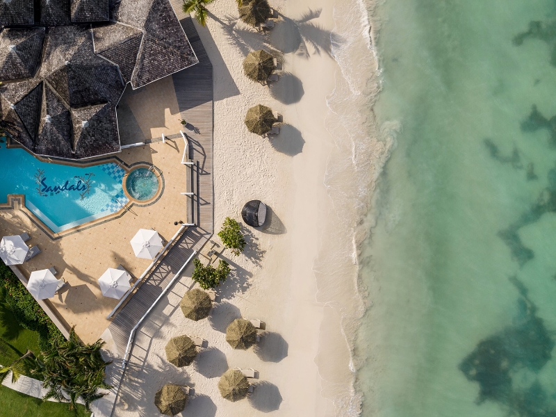 Bamboo Grove Building Beach