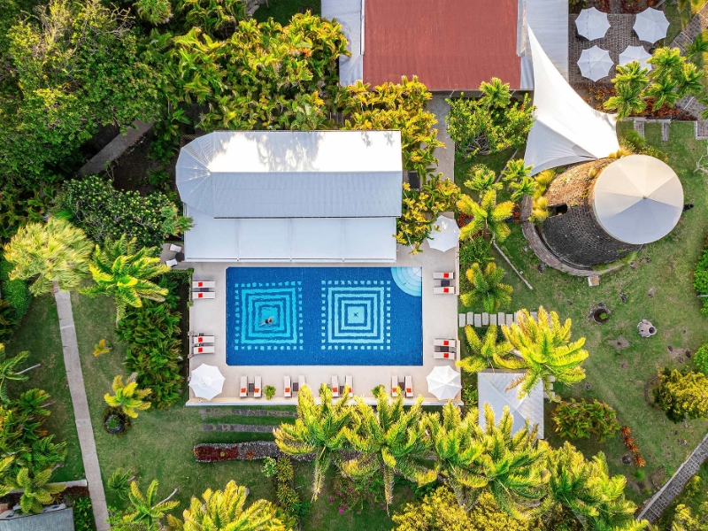 Pool Top View