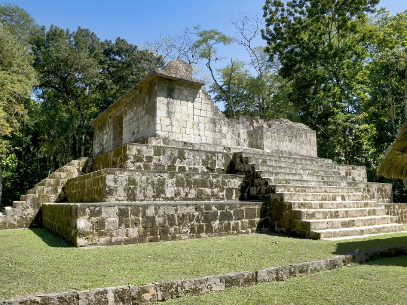 El Ceibal Mayan Temple
