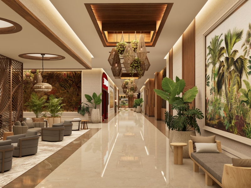 Corredor Lobby