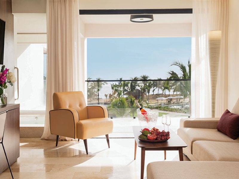 Ocean View Suite Living Area