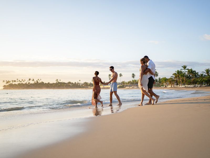 Breathless Punta Cana Friends At the Beach
