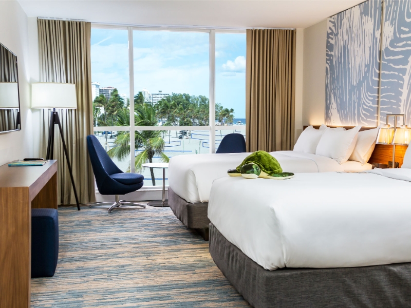 Ocean View Two Doubles