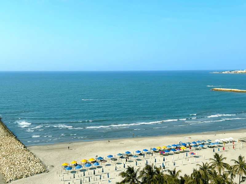 Aerial Beach