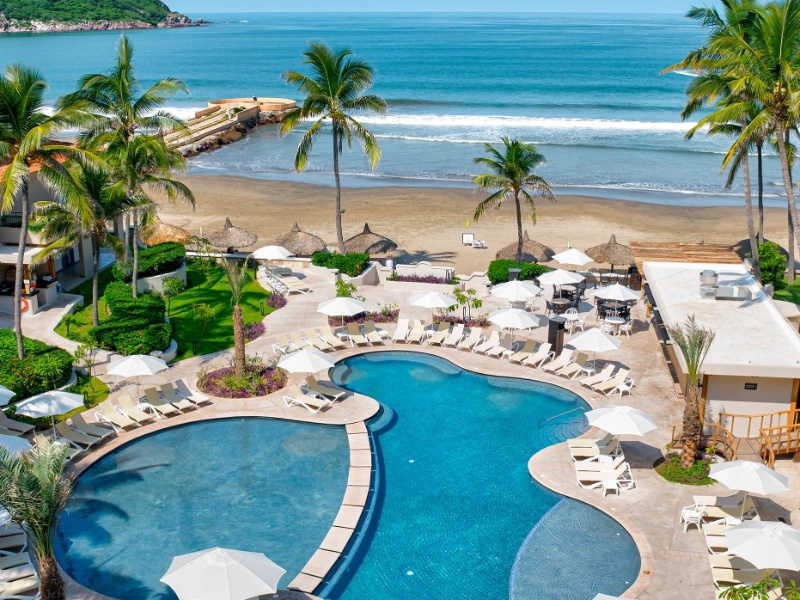 Pool Aerial View