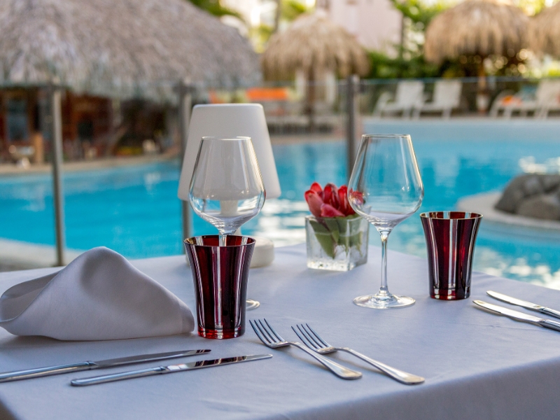 Pitaya Restaurant Pool View