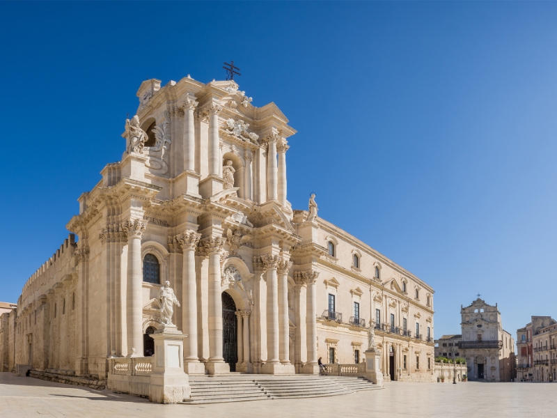 Piazza del duomo Syracuse Sicily
