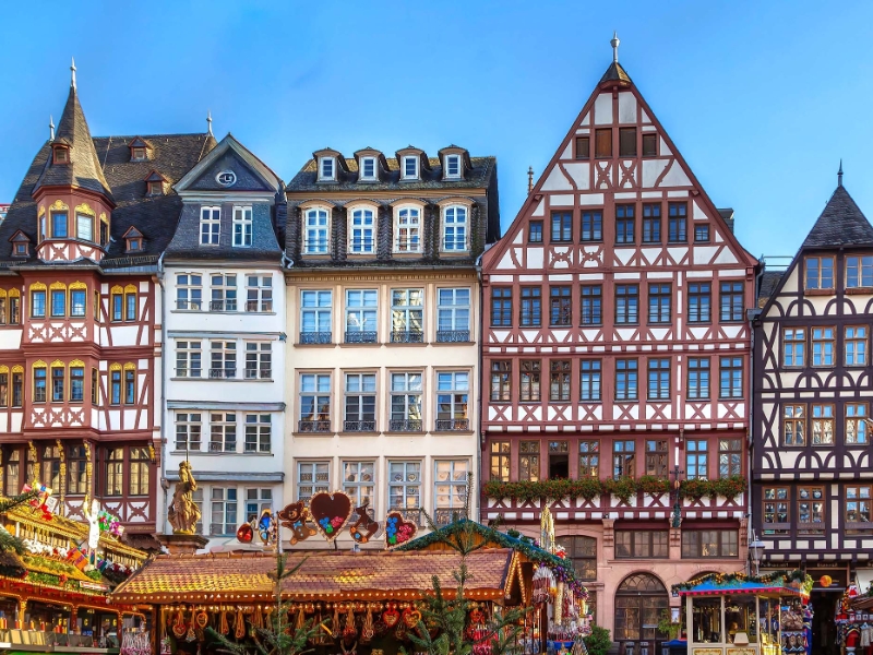 Frankfurt dunring Christmas