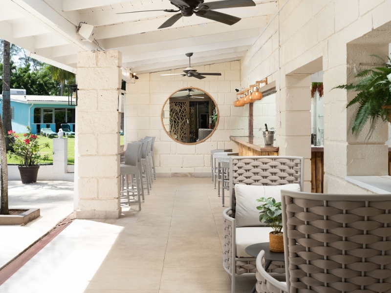 Bar area