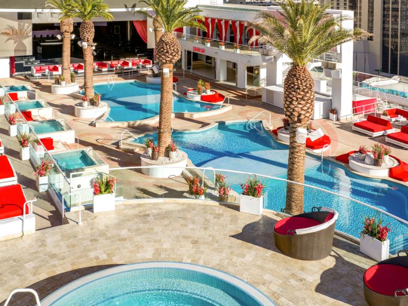 Aerial View Pool