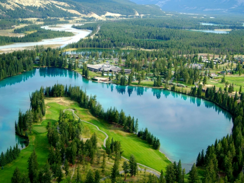 Aerial View in Summer