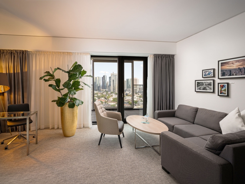 The Level Grand Suite Living Room