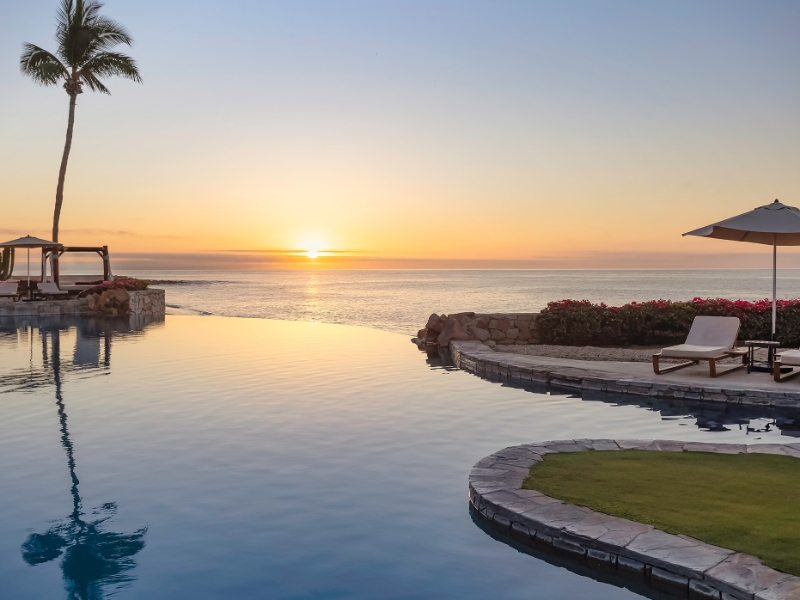 Infinity Pool Sunset