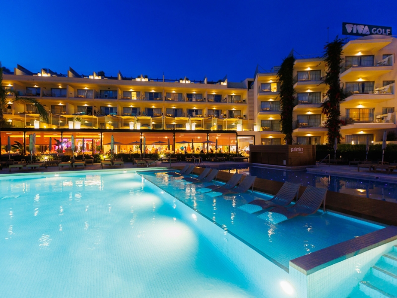 Pool at Night