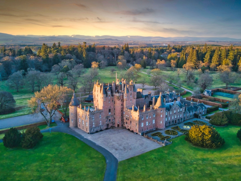 Glamis castle Scotland