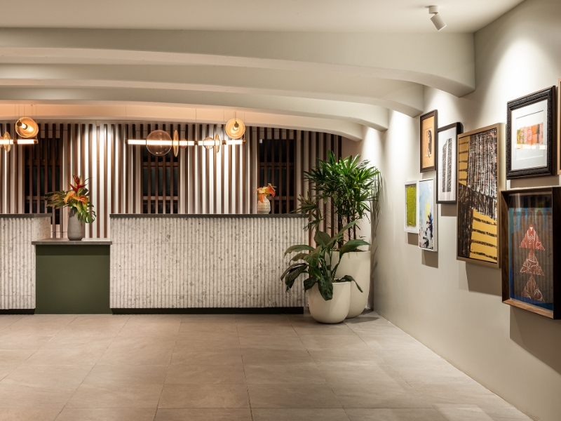 Front desk