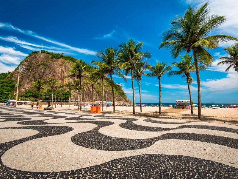 Copacabana Beach Rio de Janeiro