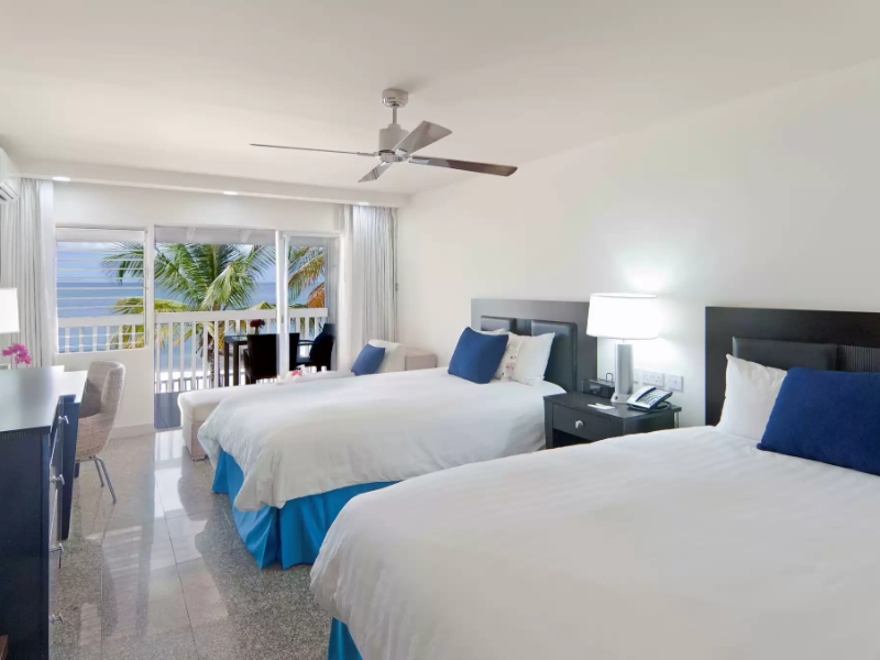 Two Double Beds Ocean View