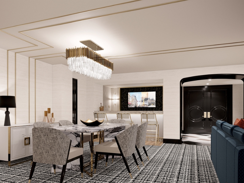 Paris Versailles Premium Suite Dining Area