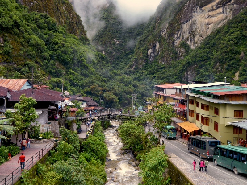 Aguas Calientes Machu Picchu Pueblo